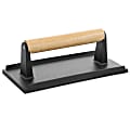 Gibson General Store Addlestone Preseasoned Cast-Iron Grill Press, 11", Black 1 thumbnail image