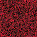M + A Matting Stylist Floor Mat, 3' x 6', Red/Black