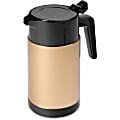 Hormel® Wide Mouth Insulated Carafe, 1 Liter, Gold/Black 1 thumbnail image