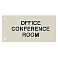 Custom Engraved Plastic Extended Wall Signs, 4" x 8"