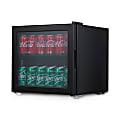 Commercial Cool 1.7 Cu. Ft. Mini Beverage Cooler, Black