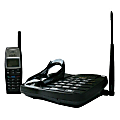 EnGenius FreeStyl 1 DECT 5.40 GHz Cordless Phone - Black - 1 x Phone Line - 1 x Handset - Speakerphone - Hearing Aid Compatible - Backlight