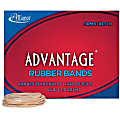 Alliance Rubber 26169 Advantage Rubber Bands - Size #16 - Approx. 450 Bands - 2" x 1/16" - Natural Crepe - 1/4 lb Box
