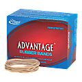 Alliance Rubber Advantage® Rubber Bands, Size 19, 3 1/2" x 1/16", Natural, 1/4-Lb Box
