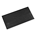 Crown Tuff-Spun Foot-Lover Diamond Surface Mat, Rectangular, 24 x 36, Black 1 thumbnail image