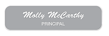 Custom Engraved Plastic Name Badge/Tag, Round Or Square Corners, Assorted Color Options, 3/4" x 3" 1 thumbnail image