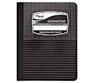Mead Black Cover Graph Composition Book - 100 Sheets - Sewn/Glued - 15 lb Basis Weight - 7 1/2" x 9 3/4" - White Paper - Black Marble Cover - 1 Each 1 thumbnail image