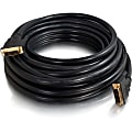 C2G Pro Series DVI-D CL2 Single Link Digital Video Cable - Video cable - single link - DVI-D male to DVI-D male - 6 ft - shielded - black