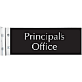 Custom Engraved Plastic Extended Wall Sign With Holder, 3" x 8" 1 thumbnail image