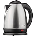 Brentwood 1.5 Liter Stainless Steel Tea Kettle - 1000 W - 1.59 quart - Brushed Stainless Steel 1 thumbnail image