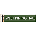 Custom Engraved Plastic Extended Wall Sign With Holder, 2" x 10" 1 thumbnail image