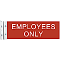Custom Engraved Plastic Extended Wall Sign With Holder, 3" x 10" 1 thumbnail image