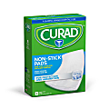 CURAD® Sterile Nonstick Pads, 8" x 3", Case Of 12