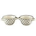 Crock-Pot Mathiston Soup Bowls, 27 Oz, White, Pack Of 2 Soup Bowls 1 thumbnail image