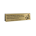 Custom Engraved Plastic Table Tent Signs, 2" x 10" 1 thumbnail image