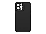 LifeProof FRE - Protective waterproof case for cell phone - 50% recycled plastic, 25% ocean-based recycled plastic - black -  - 7785512 1 thumbnail image