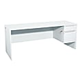 HON® 38000-Series Right-Pedestal Credenza, Light Gray 1 thumbnail image