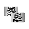 Custom Create Your Own Engraved Plastic Wall Sign & Name Plate, Square Or Round Corner, 4" x 6" 1 thumbnail image
