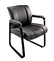 Realspace® Bellanca Guest Chair, Black, BIFMA Compliant