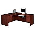 HON® 10500 48"W 3/4 Pedestal Right Desk Return, Mahogany 1 thumbnail image