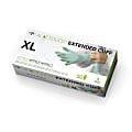 Medline Aloetouch® Disposable Powder-Free Nitrile Exam Gloves, X-Large, Green, Pack Of 500
