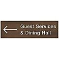 Custom Plastic Engraved Wall Sign, 3" x 10" 1 thumbnail image