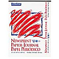 Bienfang® Newsprint Drawing Pad, 18" x 24", 100 Sheets