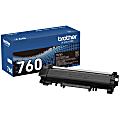 Brother Genuine TN760 High Yield Black Toner Cartridge