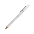 TUL® GL Series Retractable Gel Pens, Mixed Metals, Medium Point, 0.7 mm, Pearl White Barrel, Blue Ink