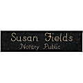 Custom Plastic Engraved Wall Sign, 3" x 12" 1 thumbnail image
