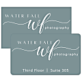 Custom Create Your Own Engraved Plastic Wall Sign & Name Plate, Square Or Round Corner, 8" x 12" 1 thumbnail image