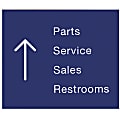 Custom Plastic Engraved Wall Sign, 12" x 16" 1 thumbnail image