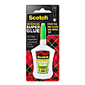 Scotch® Super Glue Gel, Precision Applicator, 0.14 Oz. 1 thumbnail image