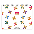 2024 BrownTrout Monthly Double View Easel Calendar, 7-3/8" x 7-1/2", Busy Bees, January To December