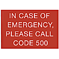 Custom Plastic Engraved Wall Sign, 12" x 24" 1 thumbnail image