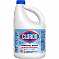 Clorox Germicidal Bleach - Concentrate Liquid - 121 fl oz (3.8 quart) - Regular Scent - 1 Each - White