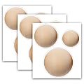 Carson Dellosa Education Cut-Outs, Schoolgirl Style Simply Safari Wooden Beads, 36 Cut-Outs Per Pack, Set Of 3 Packs 1 thumbnail image