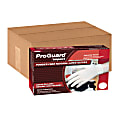 ProGuard Disposable Latex PF General Purpose Gloves - Large Size - Unisex - For Right/Left Hand - Natural - Powder-free, Disposable, Beaded Cuff, Comfortable - For Food Handling, Assembling, Manufacturing, General Purpose - 100 / Box