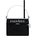 Sangean-PR-D6 - Portable radio - 1 Watt - black