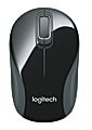 Logitech® M187 Mini Wireless Optical Mouse, Black, 910-002726