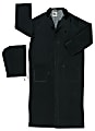 MCR Safety Classic Plus Rider Rain Coat, 0.35 mm PVC/Polyester, Black, 60 in Large 1 thumbnail image