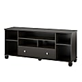 Ameriwood Home Brett TV Stand For TVs Up To 64", 24-5/16"H x 57-3/4"W x 15-11/16"D, Espresso 1 thumbnail image