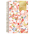 2024 Day Designer Weekly/Monthly Planning Calendar, 5" x 8", Petals, January To December 1 thumbnail image