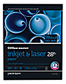 Office Depot® Inkjet And Laser Paper, 1 Ream, White, Letter Size (8 1/2" x 11"), Ream Of 500 Sheets, 28 Lb, 98 Brightness 1 thumbnail image