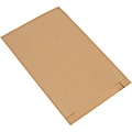 Partners Brand Gusseted Merchandise Bags, 18"H x 12"W x 3"D, Kraft, Case Of 500