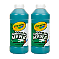 Crayola Portfolio Series Acrylic Paint, 16 oz., Phthalo Green, Pack Of 2 1 thumbnail image