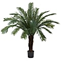 Nearly Natural Cycas 60”H Artificial UV Resistant Indoor/Outdoor Tree, 60”H x 59”W x 59”D, Green 1 thumbnail image