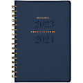 2023-2024 AT-A-GLANCE® Signature Collection Academic 13-Month Weekly/Monthly Planner, 5-1/2" x 8-1/2", Navy, July 2023 to July 2024, YP200A20