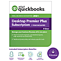 Intuit® QuickBooks® Desktop Premier Plus 2021, For 4 Users, Windows®, Download 1 thumbnail image