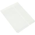 Partners Brand Flat Merchandise Bags, 12"W x 15"D, White, Case Of 1,000